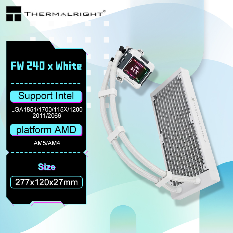Holy Stone Drone Hs720 - Thermalright FW 240 X ไม่มีพัดลมรุ่น All-in-one