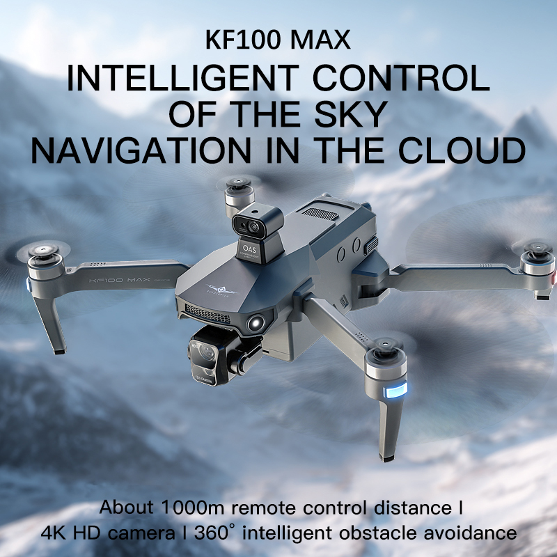 KF100 MAX GPS Drone 4K กล้อง 3 - Drone Gimbal บทวิจารณ์และราคา