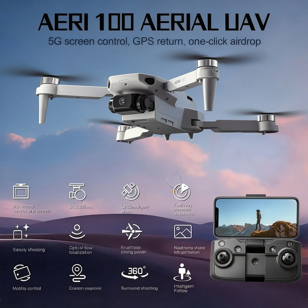ใหม่! โดรนขนาดเล็ก Aeri100 กล้ - Drone Propeller Guard บทวิจารณ์และราคา