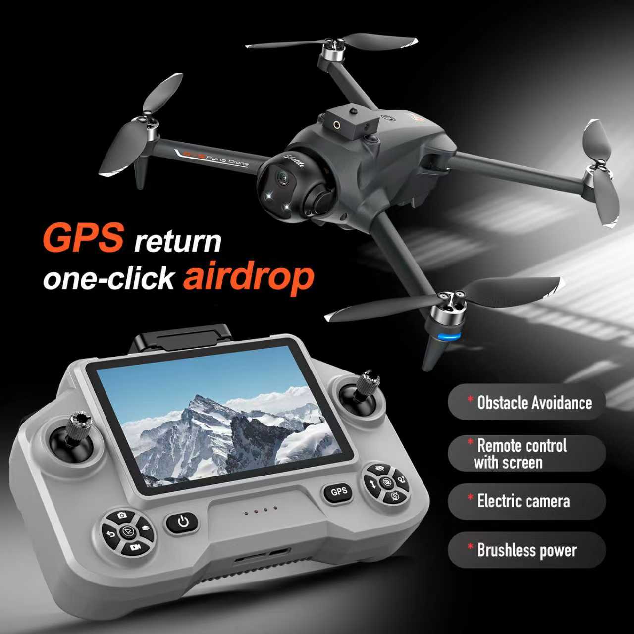 โดรน YL059 FPV GPS Quadcopter  - Drone Gps Mount บทวิจารณ์และราคา