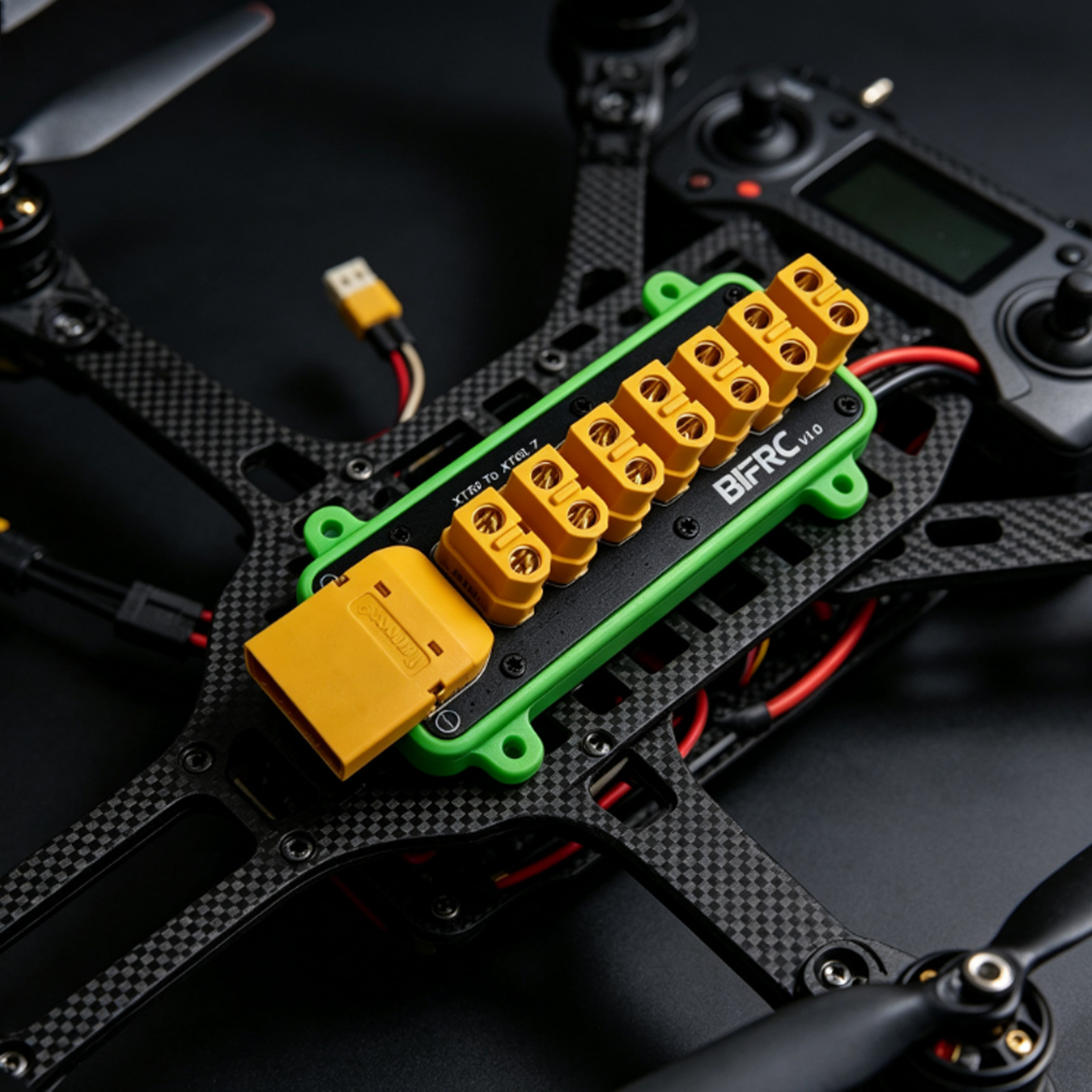 แผงจ่ายไฟ BIFRC แบบ 7 พอร์ต สำ - Drone Power Distribution Board บทวิจารณ์และราคา